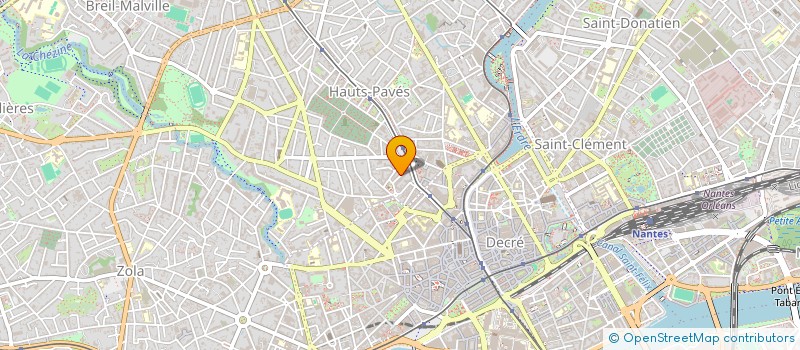 localisation de l'entreprise MEDECINE TRAVAIL PROFESSIONS LIBERALES à NANTES