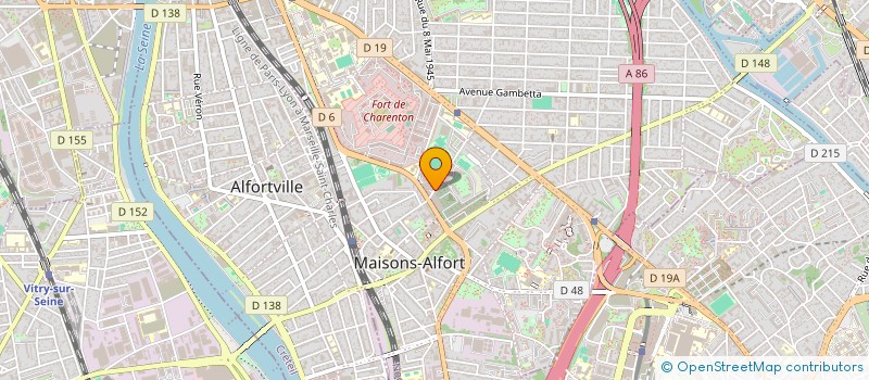 localisation de l'entreprise MEDECINS A DOMICILE 94  CRETEIL