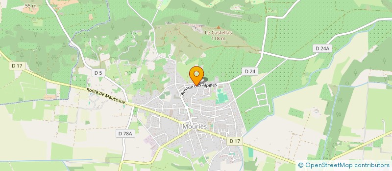 localisation de l'entreprise MEDECINS DE MOURIES  MOURIES