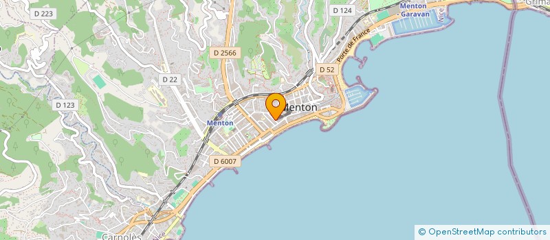 localisation de l'entreprise MEDECINS DU MENTONNAIS  MENTON