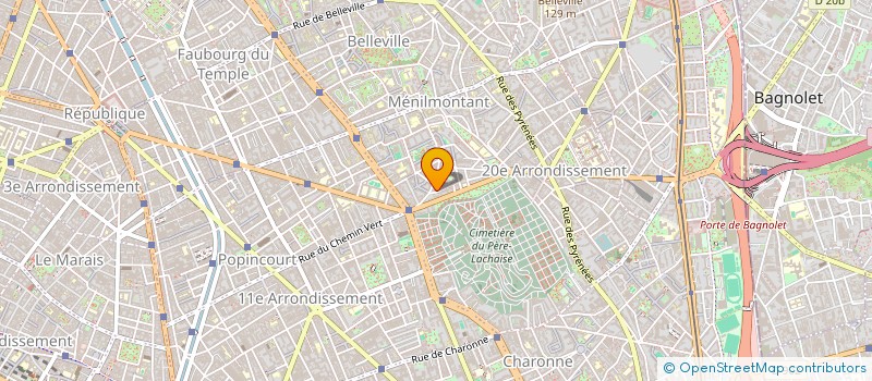 localisation de l'entreprise MEDECINS GENERALISTES FORMATION REG.IDF  PARIS