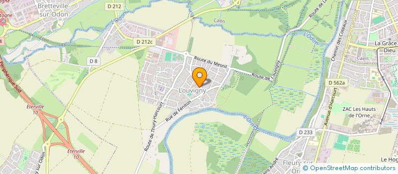 localisation de l'entreprise MEDECINS LOUVIGNY  LOUVIGNY