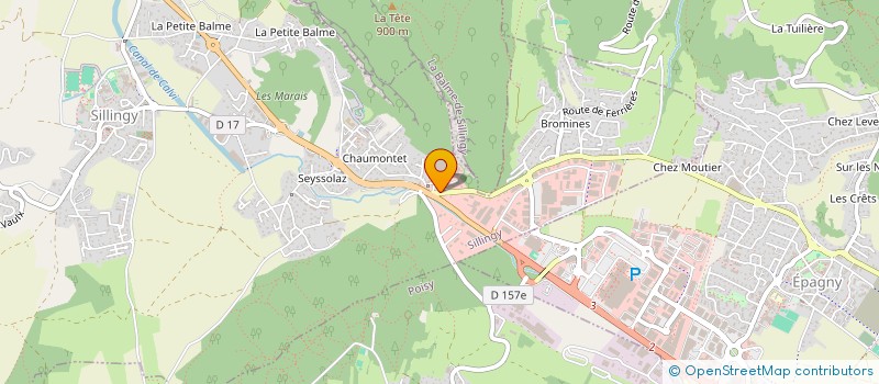 localisation de l'entreprise MEDEE  SILLINGY