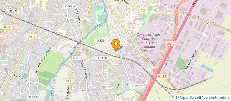 localisation de l'entreprise MEDEF EURE ET LOIR à CHARTRES