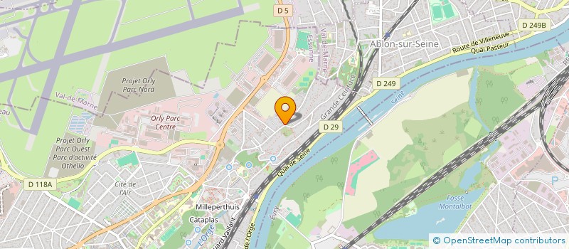 localisation de l'entreprise MEDEIROS à ATHIS-MONS