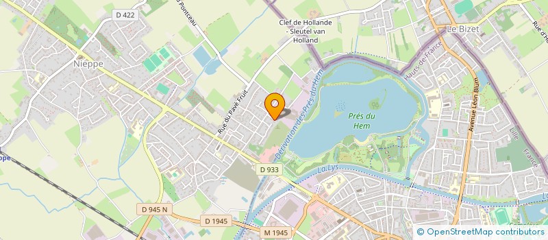 localisation de l'entreprise MEDELEC à NIEPPE