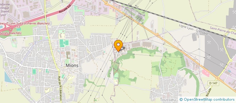 localisation de l'entreprise MEDELEC SERVICES  SAINT-PIERRE-DE-CHANDIEU