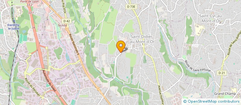 localisation de l'entreprise MEDEN AGAN  SAINT-DIDIER-AU-MONT-D'OR