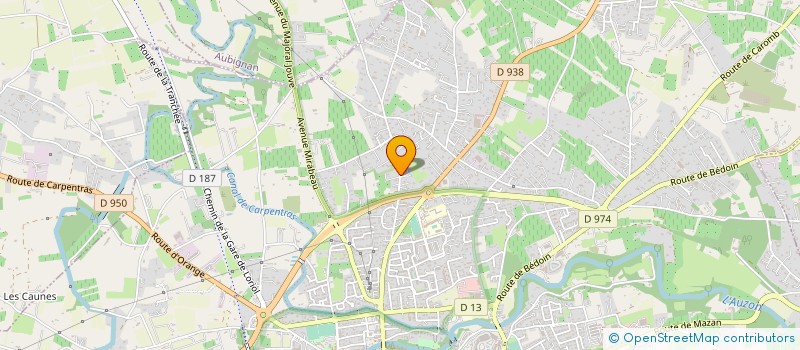 localisation de l'entreprise MEDEN TRANSPORTS  CARPENTRAS