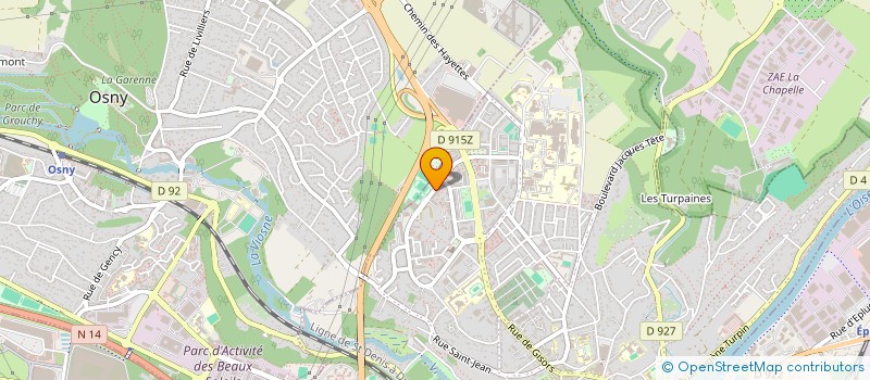 localisation de l'entreprise MEDENINE TRANSPORTS  PONTOISE