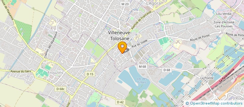 localisation de l'entreprise MEDEOR à VILLENEUVE-TOLOSANE