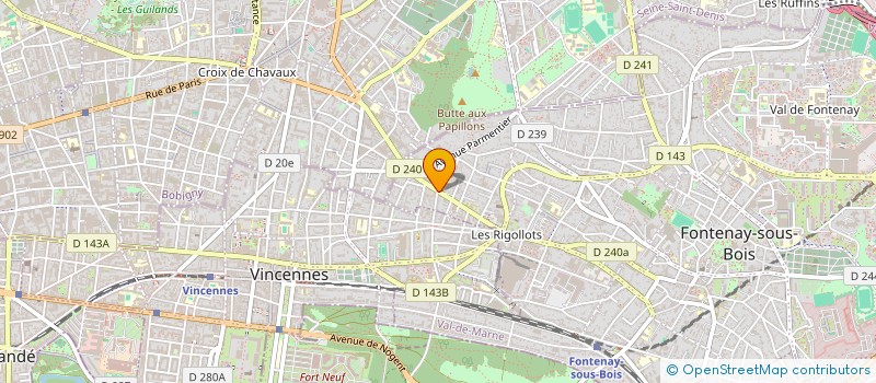 localisation de l'entreprise MEDERIC IMMOBILIER à FONTENAY-SOUS-BOIS