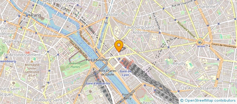 localisation de l'entreprise MEDERREG INVEST  PARIS