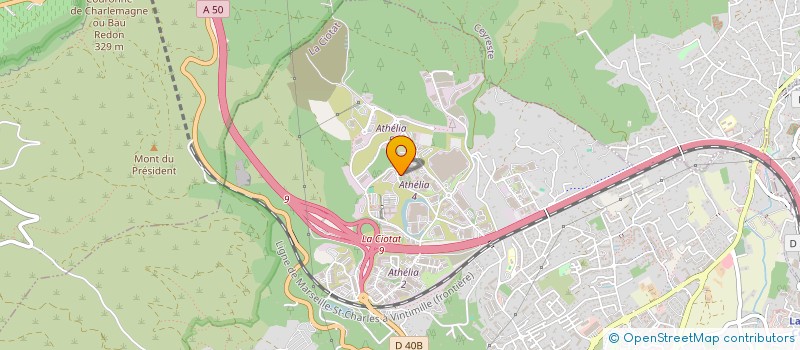 localisation de l'entreprise MEDES  LA CIOTAT