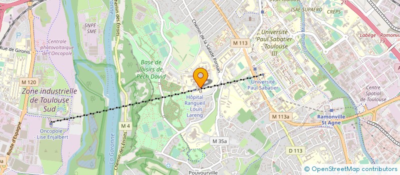 localisation de l'entreprise MEDES-INST MEDECINE PHYSIOLOGIE SPATIALE à TOULOUSE
