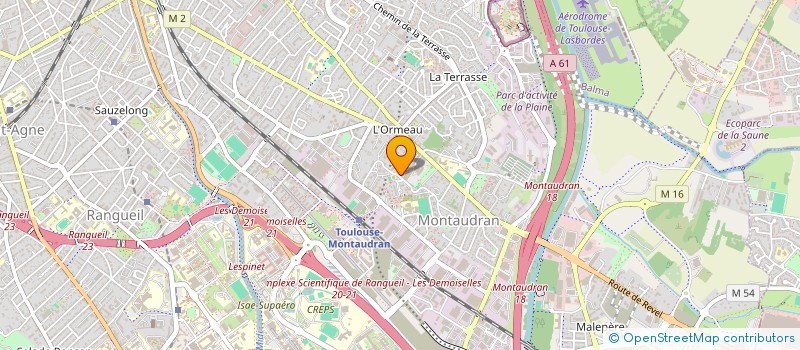 localisation de l'entreprise MEDEX  TOULOUSE