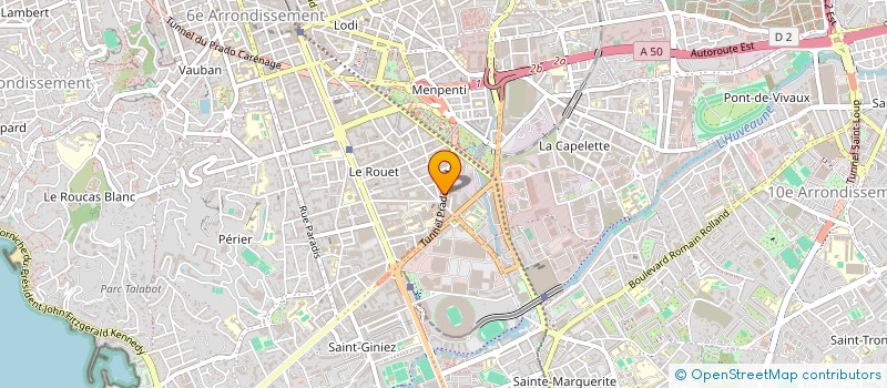 localisation de l'entreprise MEDEX MBI à MARSEILLE