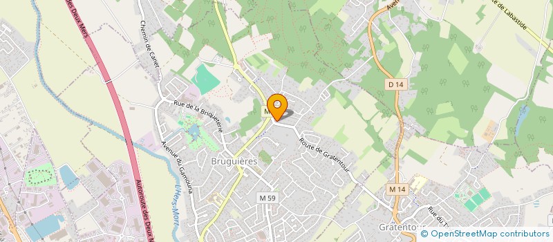 localisation de l'entreprise MEDFORM à BRUGUIERES