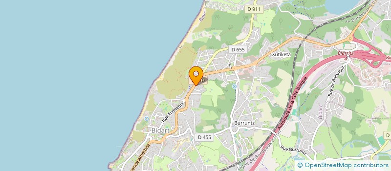 localisation de l'entreprise MEDFORMOM  BIDART