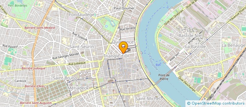 localisation de l'entreprise MEDGEST  BORDEAUX