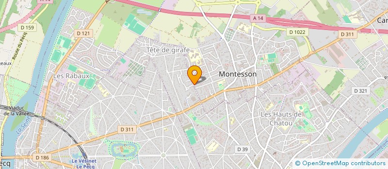 localisation de l'entreprise MEDHI  MONTESSON