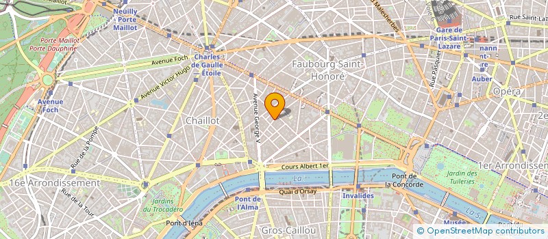 localisation de l'entreprise MEDI 1 FRANCE à PARIS