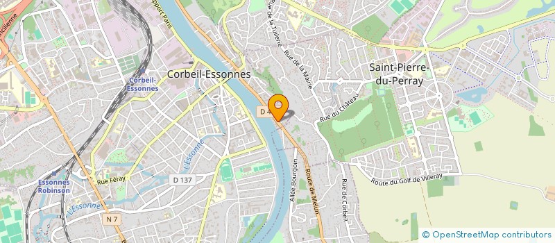 localisation de l'entreprise MEDI 6 à CORBEIL-ESSONNES