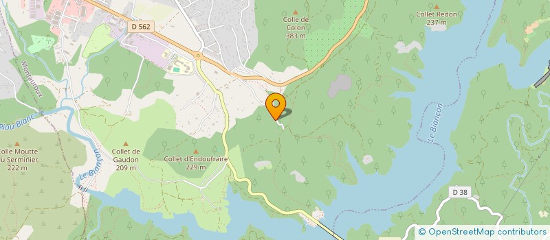 localisation de l'entreprise MEDI  MONTAUROUX