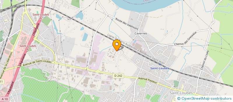 localisation de l'entreprise MEDI  SAINT-LOUBES