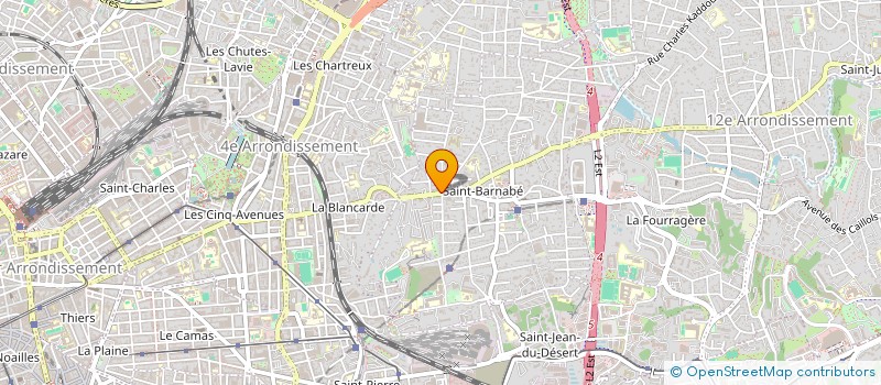 localisation de l'entreprise MEDI-BIO à MARSEILLE