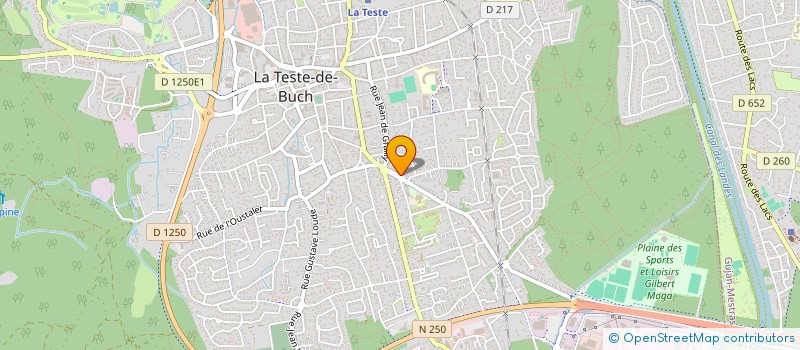 localisation de l'entreprise MEDI BIS SCI à LA TESTE-DE-BUCH