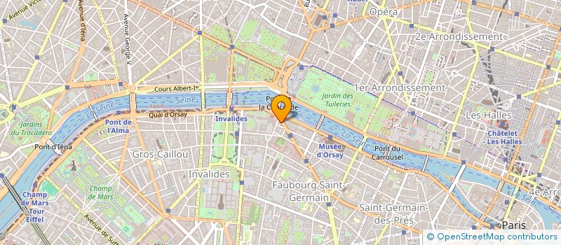 localisation de l'entreprise MEDI CARE  PARIS