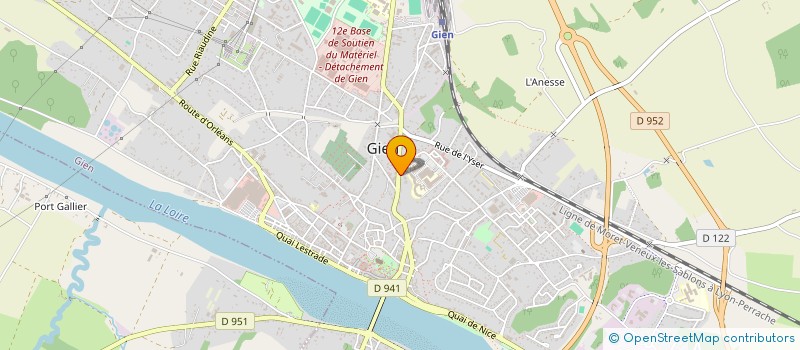 localisation de l'entreprise MEDI-CONCEPT à GIEN