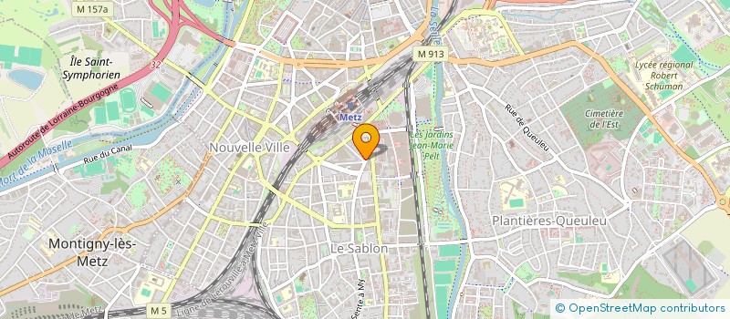 localisation de l'entreprise MEDI CONFORT ET SANTE  METZ