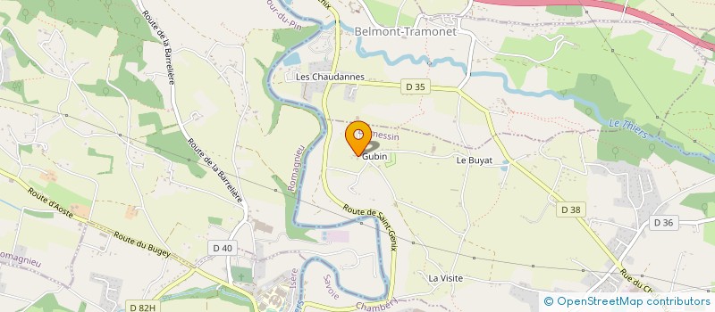 localisation de l'entreprise MEDI'CONSULTING  SAINT-GENIX-LES-VILLAGES