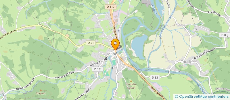 localisation de l'entreprise MEDI CROIX BLEUE SERVICES  MANE