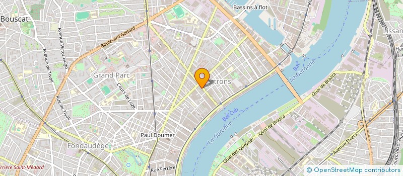 localisation de l'entreprise MEDI-DIET à BORDEAUX