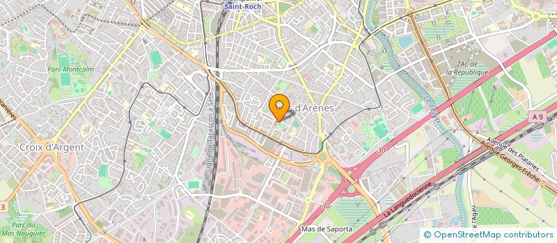 localisation de l'entreprise MEDI-DIS à MONTPELLIER
