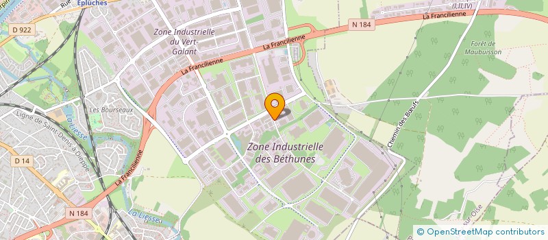 localisation de l'entreprise MEDI FRANCE  SAINT-OUEN-L'AUMONE