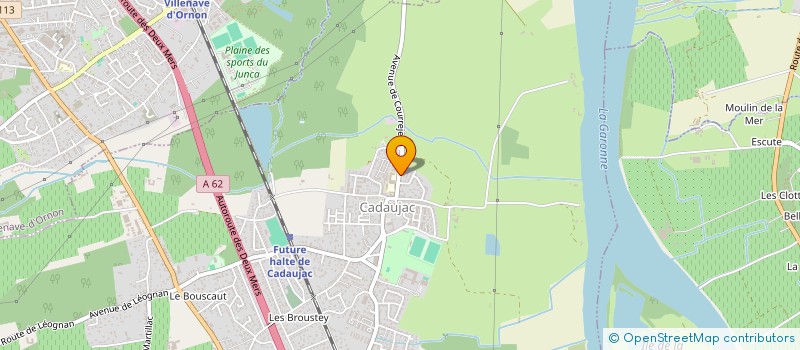 localisation de l'entreprise MEDI-GERIA  CADAUJAC