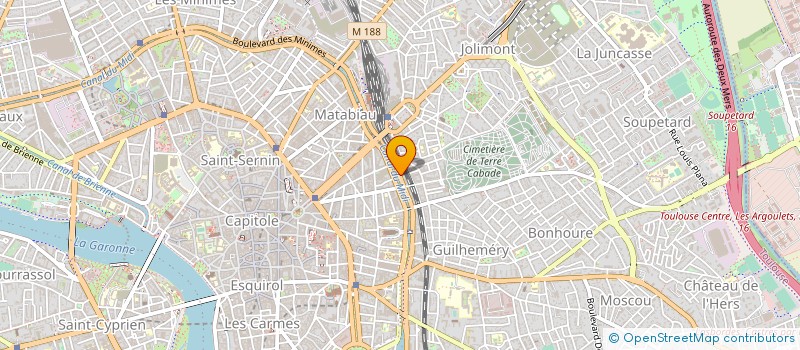 localisation de l'entreprise MEDI-K-E MEDICAL KINESI ESTHET à TOULOUSE