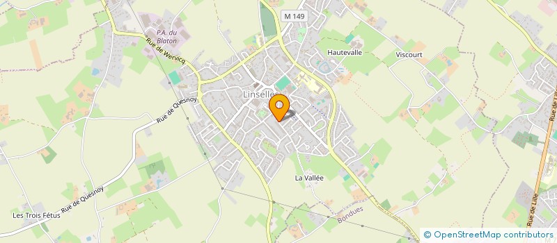 localisation de l'entreprise MEDI LINSELLES à LINSELLES