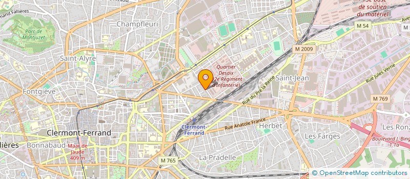 localisation de l'entreprise MEDI NOVA à CLERMONT-FERRAND
