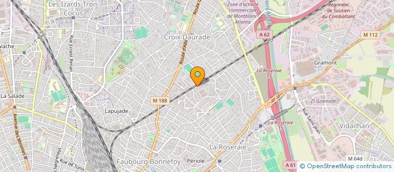 localisation de l'entreprise MEDI-PASS à TOULOUSE