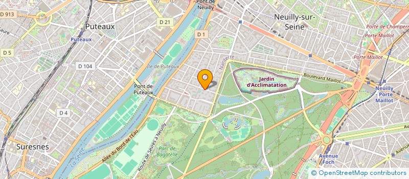 localisation de l'entreprise MEDI PHARM INFO à NEUILLY-SUR-SEINE