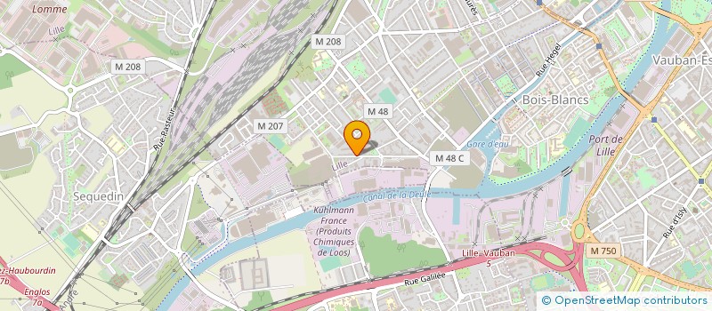localisation de l'entreprise MEDI SANTE AMBULANCE à LILLE