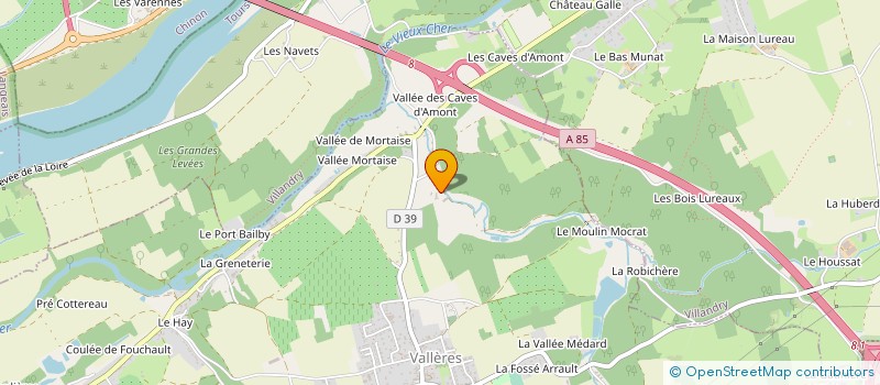 localisation de l'entreprise MEDI SAT à VALLERES