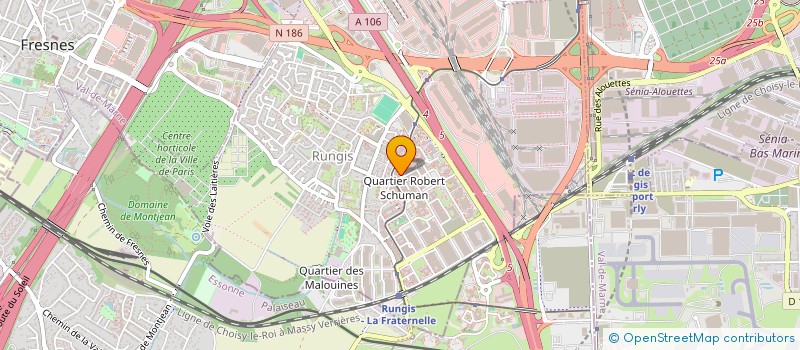 localisation de l'entreprise MEDI SERVICE à RUNGIS