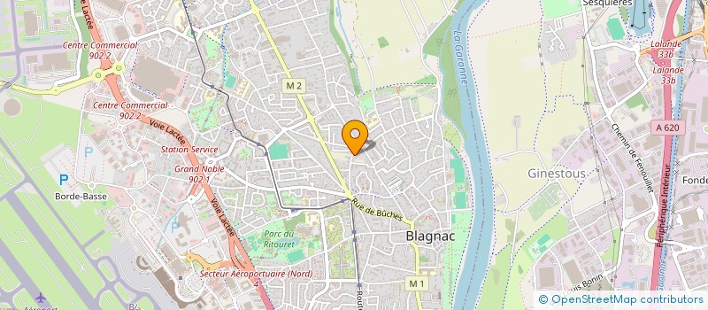 localisation de l'entreprise MEDI VALRIVIERE  BLAGNAC