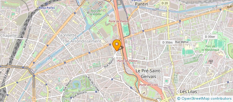 localisation de l'entreprise MEDI VISIT  PARIS